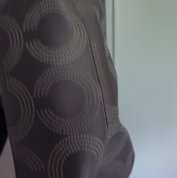 COACH Ashley Dotted Silver/Grey Convertible Hobo bag - Picture 5 of 10